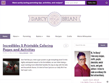 Tablet Screenshot of darcyandbrian.com